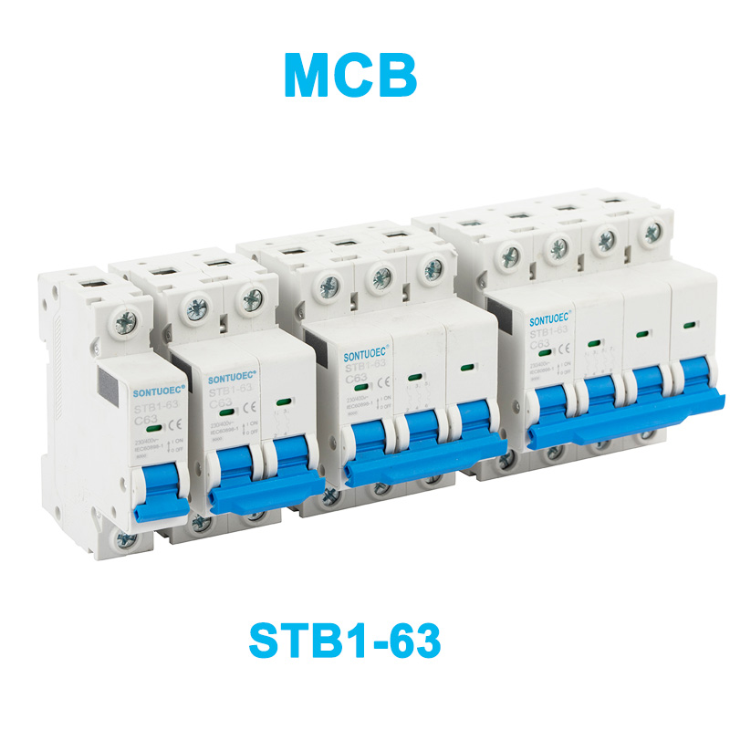 Konkurrencedygtige C65 Structure STB1-63-serie miniatyrafbryder MCB