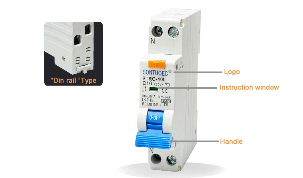 Plug in Type RCBO 1P+N Plug in Type RCBO 1P+N